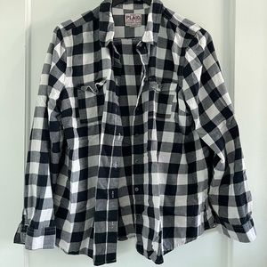 Black and white Flannel